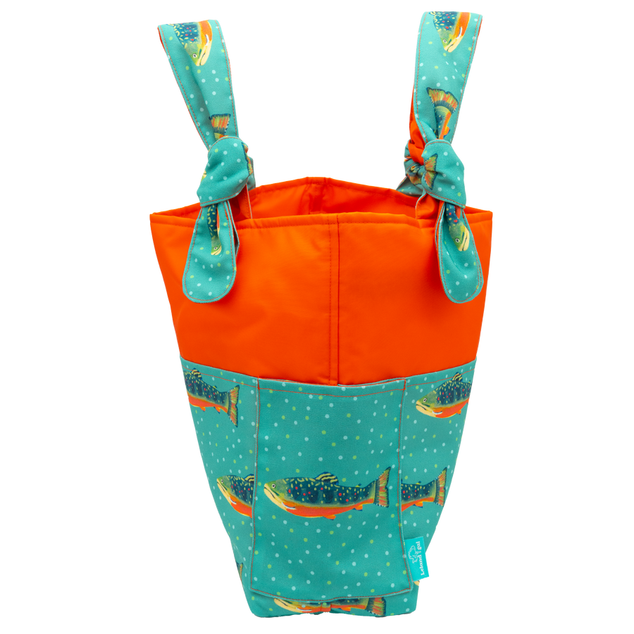 Bottle Brook Trout/Dark Orange Outside Bag