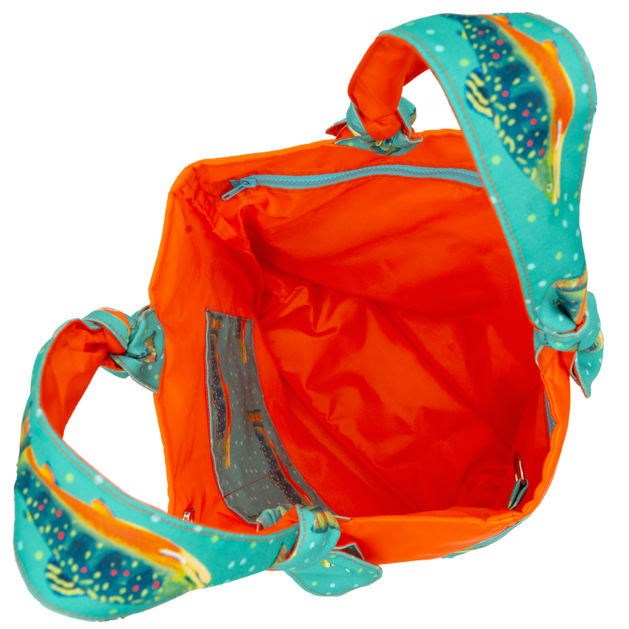 Bottle Brook Trout/Dark Orange Outside Bag