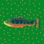 Emerald Brook Trout Fabric