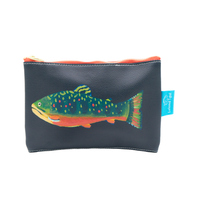 Mink Brook Trout Eco-Leather Stash Bag