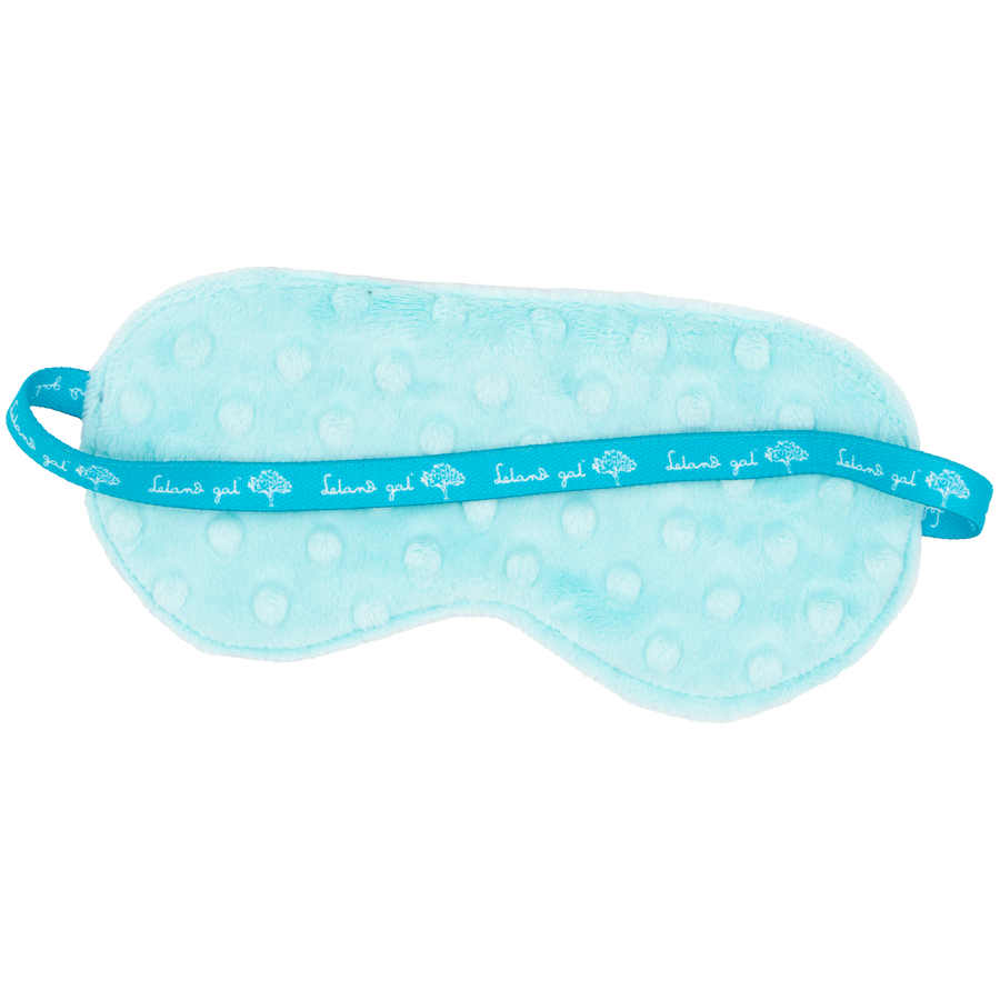 Sapphire Brook Trout Sleep Mask - Aqua Minky