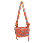 Coral Butterflies Puffy Purse
