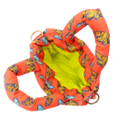 Coral Butterflies Puffy Purse