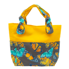 Mink Butterflies/Yellow Outside Bag