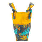 Mink Butterflies/Yellow Outside Bag