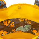 Mink Butterflies/Yellow Outside Bag