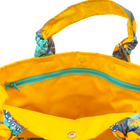 Mink Butterflies/Yellow Outside Bag