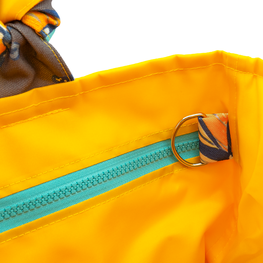 Mink Butterflies/Yellow Outside Bag
