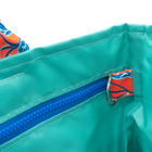 Coral Cherries Jubilee/Aqua Outside Bag
