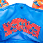 Coral Cherries Jubilee/Blue Outside Bag