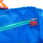 Coral Cherries Jubilee/Blue Outside Bag