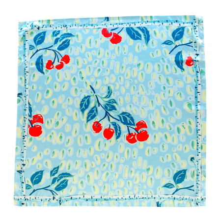 Cherries Jubilee Satin Scarf