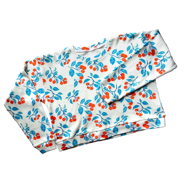 Cherries Jubilee Boxy Sweatshirt