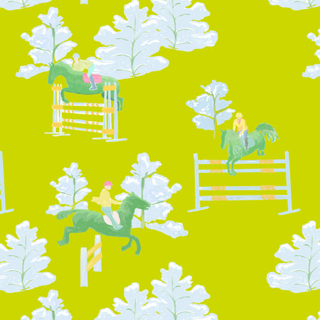 Citron Rails Up Fabric