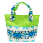 Clouds and Tugs/Lime Outside Bag