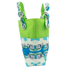Clouds and Tugs/Lime Outside Bag