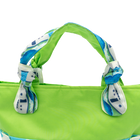 Clouds and Tugs/Lime Outside Bag