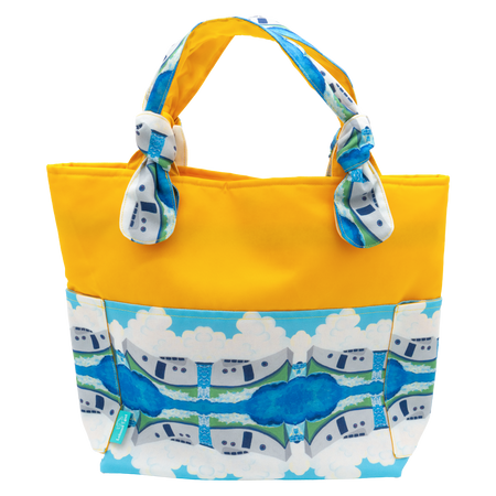 Clouds and Tugs/Yellow Outside Bag