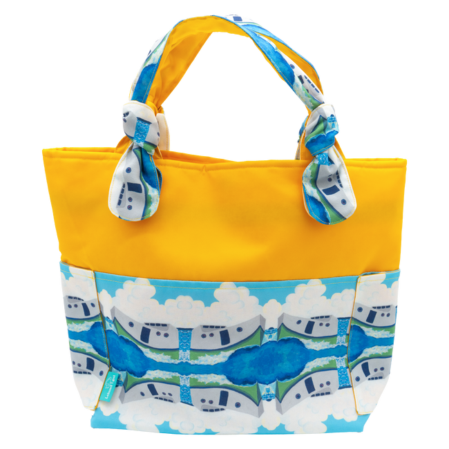 Clouds and Tugs/Yellow Outside Bag