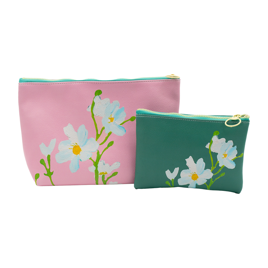 Sage Cosmo Moon Pouch Bag