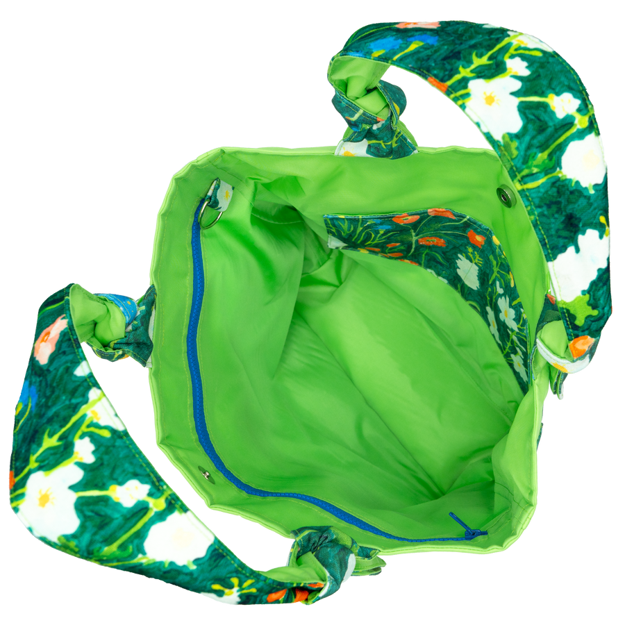 Cutting Garden/Lime Outside Bag