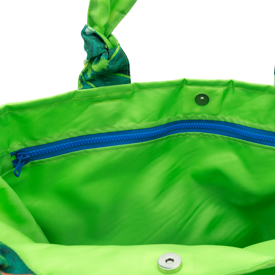 Cutting Garden/Lime Outside Bag