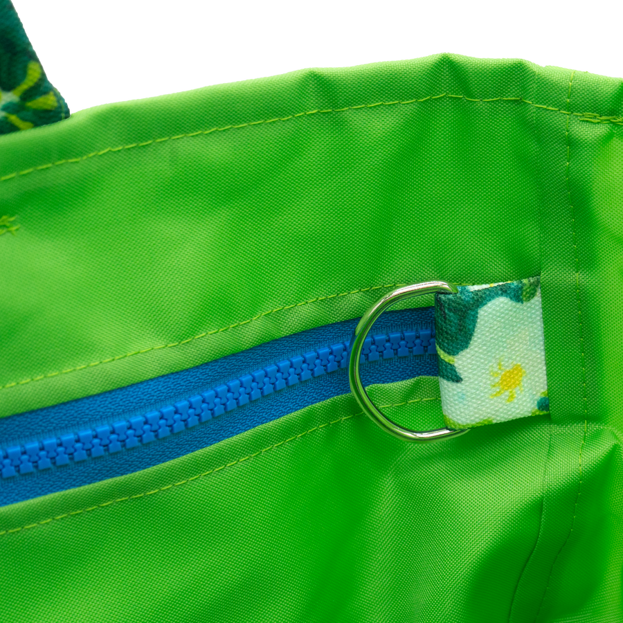 Cutting Garden/Lime Outside Bag