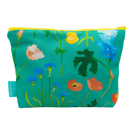 Milk Glass Cutting Garden Ditty Bag