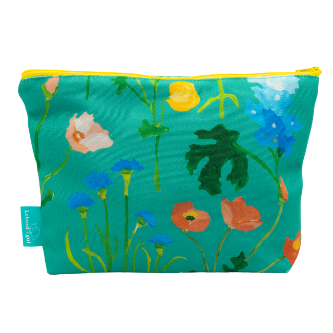 Milk Glass Cutting Garden Ditty Bag