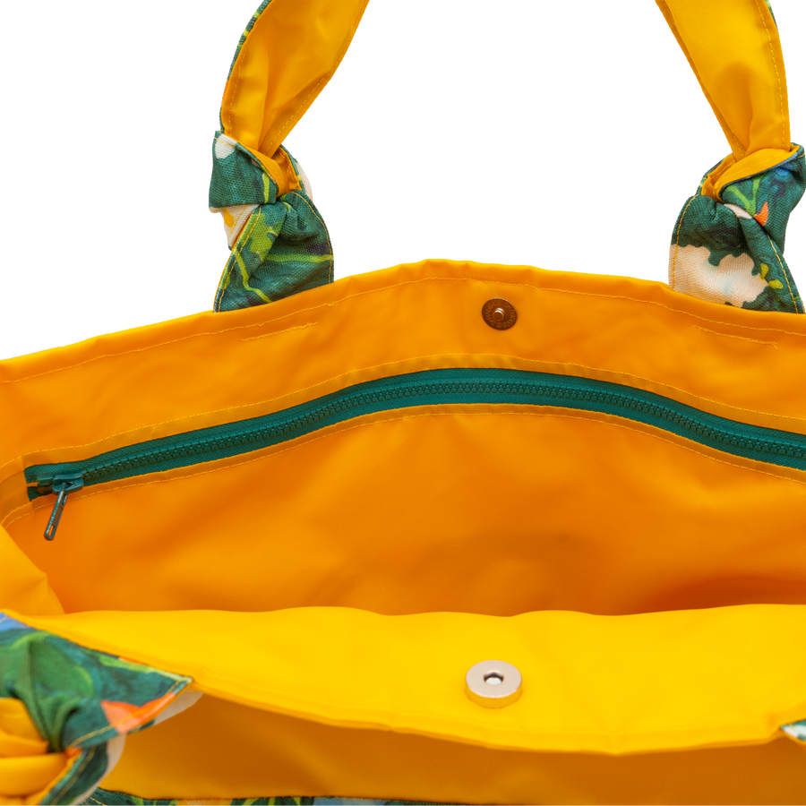 Cutting Garden/Yellow Outside Bag