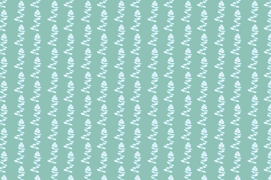 Cyan Simply Boxwood Fabric