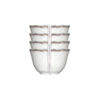 White Rustica Dessert Bowls (Set of 4)