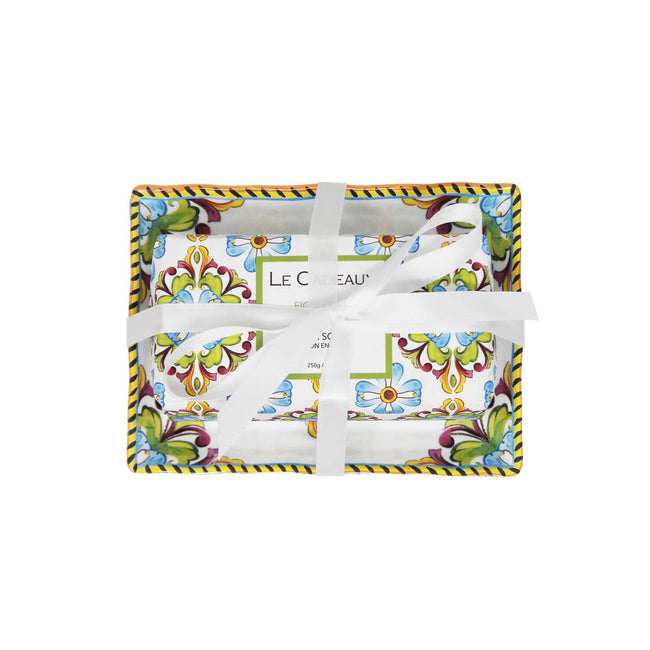 Bar Soap/Tray - Fig and Olive