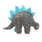 Dino Dad Lovey in Mineral Dots and Blue Fin