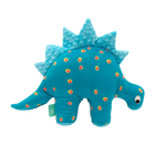 Dino Dad Lovey in Turquoise Dots and Blue Fin