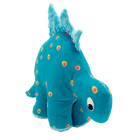 Dino Dad Lovey in Turquoise Dots and Blue Fin