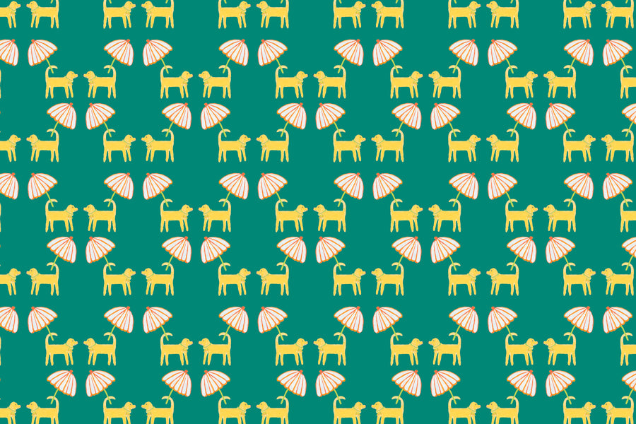 Bottle Dog Day Afternoon Fabric