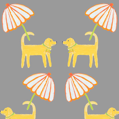 Mineral Dog Day Afternoon Fabric