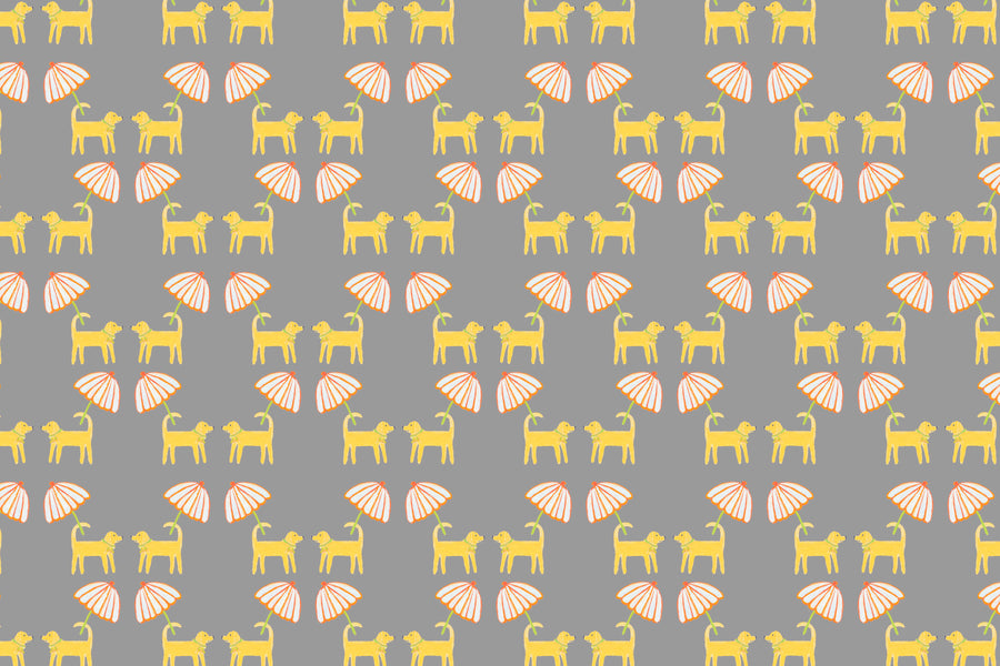Mineral Dog Day Afternoon Fabric