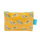 Mustard Done and Dusted Eco-Leather Stash Bag