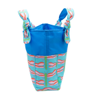 Waterfall Dragonflies/Blue Outside Bag