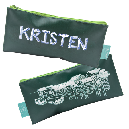 Meadow Fishtown Personalized Dew Drop Longshot Bag