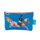 Cornflower Flight Eco-Leather Stash Bag