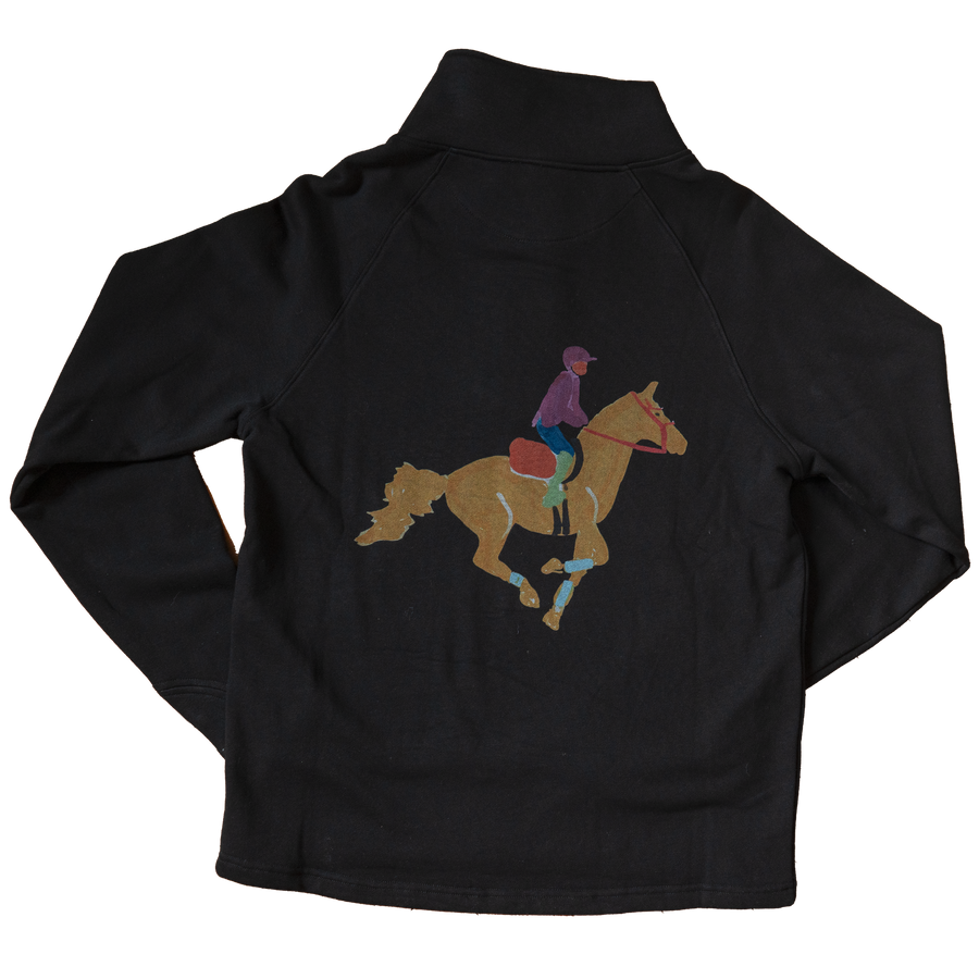 Onyx Giddy Up High Neck Pullover