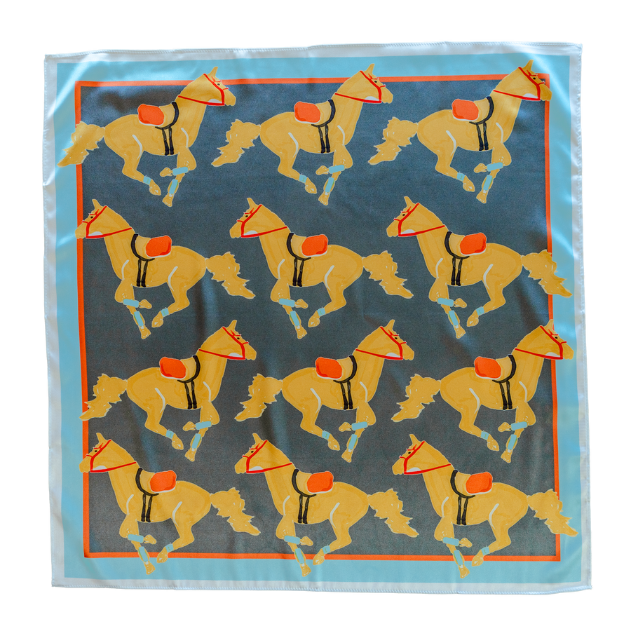 Giddy Up Satin Scarf
