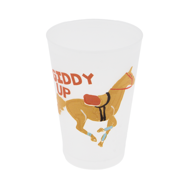 Giddy Up Shatterproof Cup Set