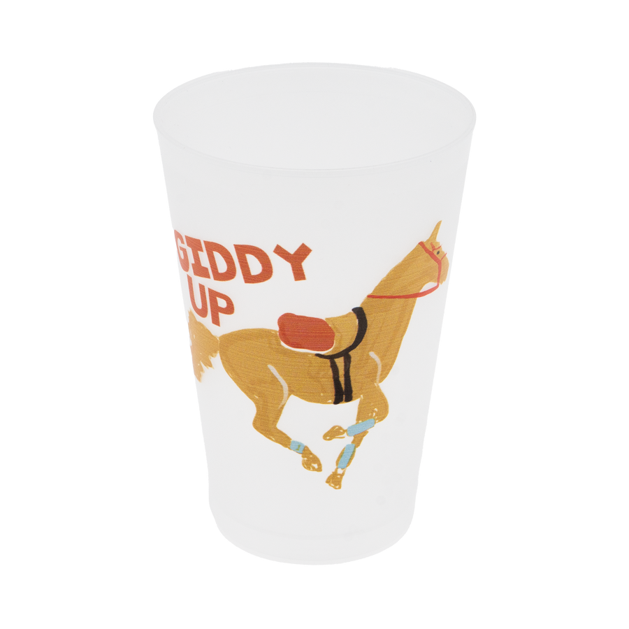 Giddy Up Shatterproof Cup Set