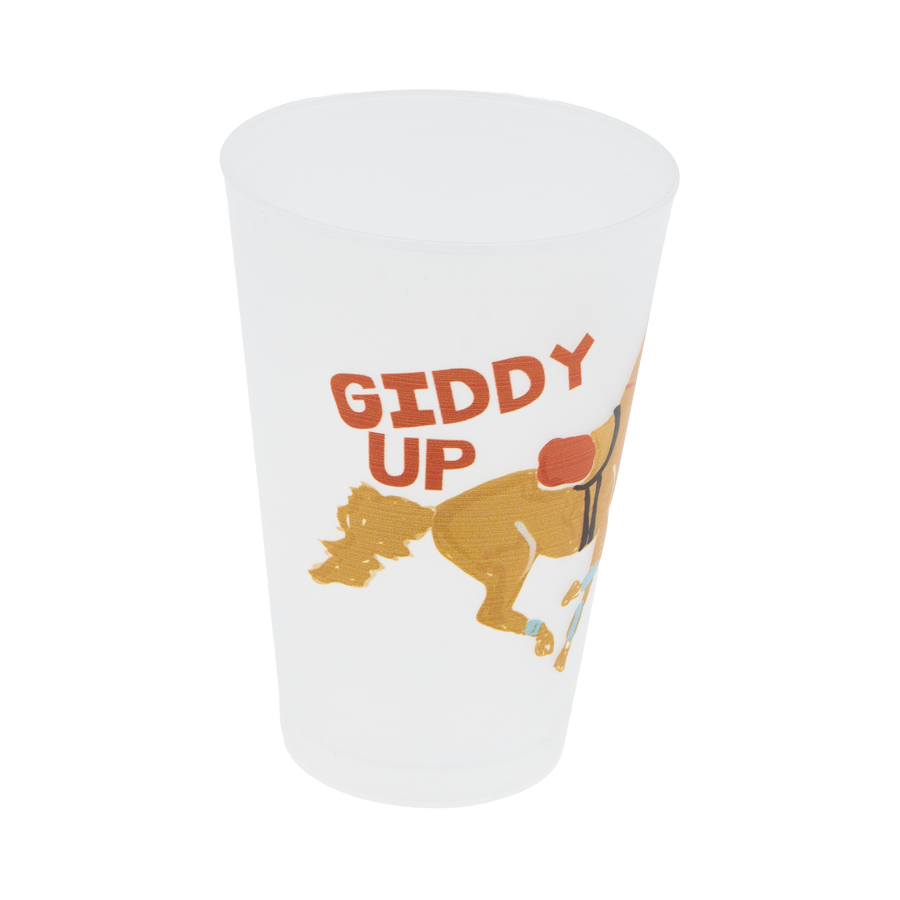 Giddy Up Shatterproof Cup Set