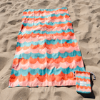 Coral/Grapefruit Beach Towel