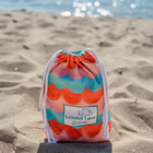 Coral/Grapefruit Beach Towel
